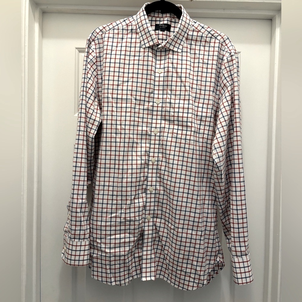 J Crew Collared Long Sleeve Dress Shirt Size Large